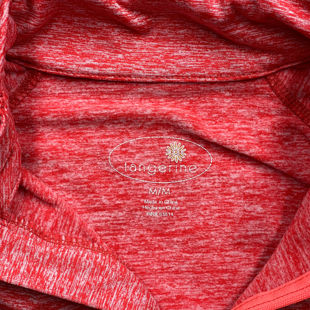 Tangerine Form-Fitting Running Pullover Womens Me… - image 5